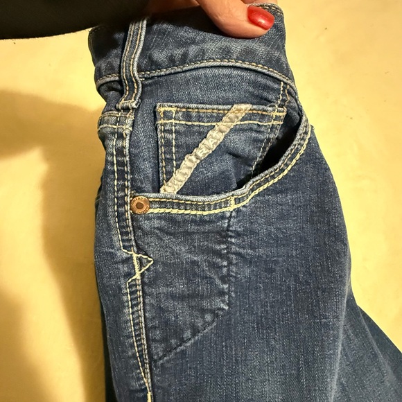 Ariat Women’s Rebar DuraStretch Riveter Double Front Straight Leg Jean - Picture 5 of 10